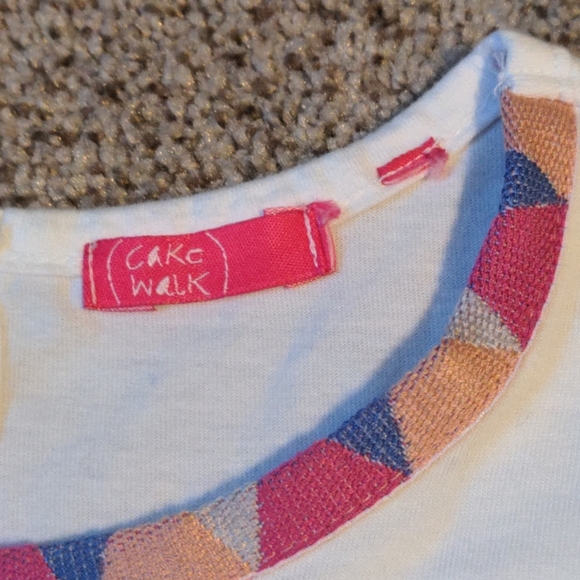 Cakewalk tee size 8 10 - Picture 3 of 3